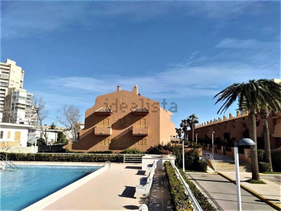 Chalet Adosado En La Playa De El Perellonet Con Piscina, Pista Tenis Valencia Ngoại thất bức ảnh