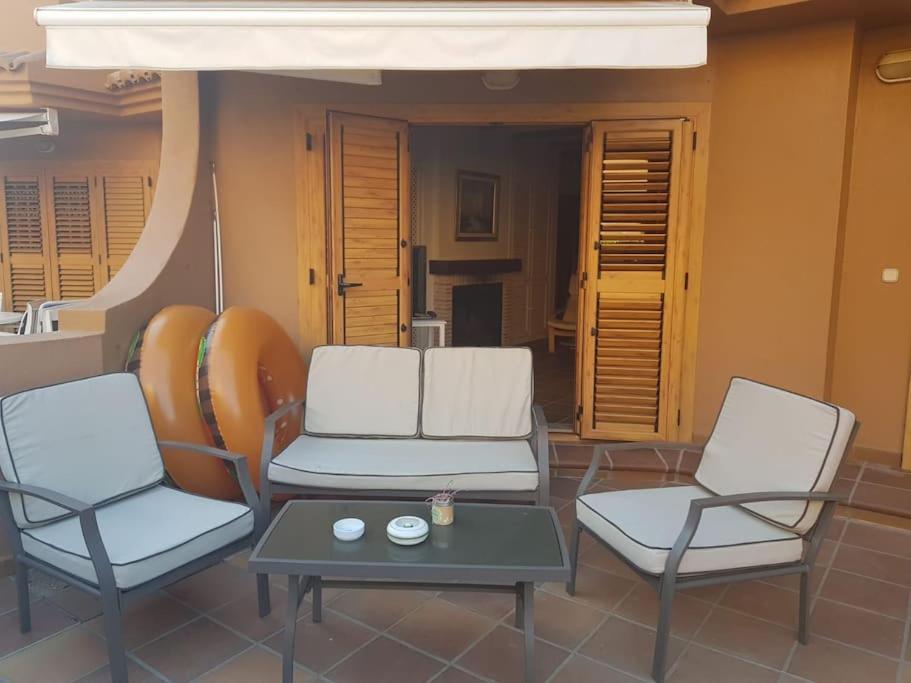 Chalet Adosado En La Playa De El Perellonet Con Piscina, Pista Tenis Valencia Ngoại thất bức ảnh